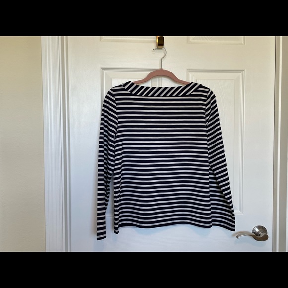 🌟HP🌟 Rafaella Striped Kerchief Top - Picture 4 of 6